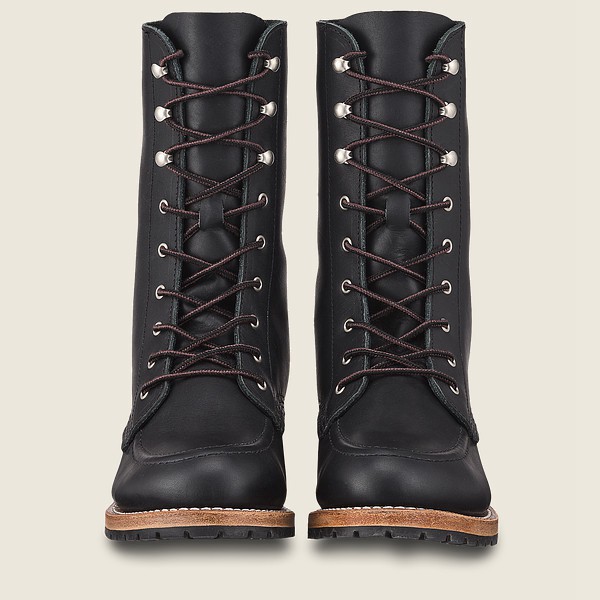 Botas Red Wing Heritage Mujer Negros - Gracie - Tall Boundary Cuero - 846-QIOGAD